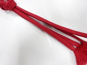 正絹　無形文化財　道明製　手組帯締め